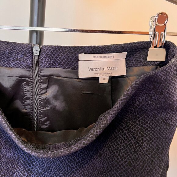 Veronika Maine blue pencil skirt - Picture 5 of 5